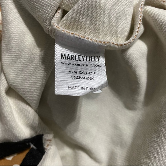 NWT Marleylilly Tan Leopard Print Long Sleeve Dress - Picture 5 of 5